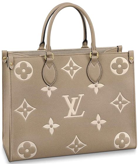 lv on the go bb|lv embossed bag.